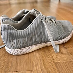 NOBULL Outwork Shoes in Grey, Mens 9.5, Womens 11